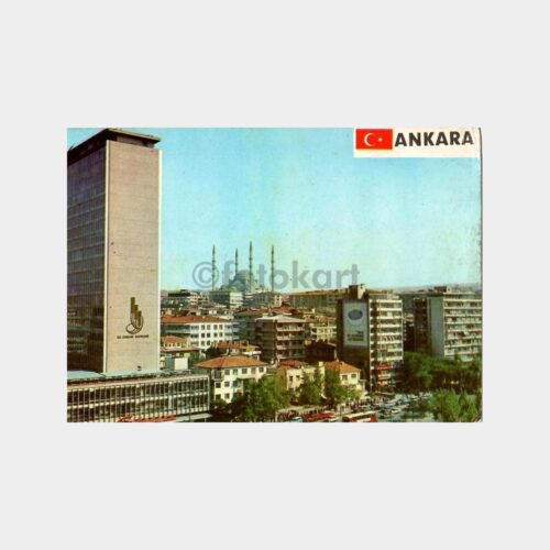 1982 Ankara Kartpostal Kartpostal