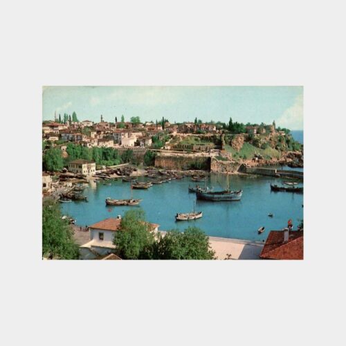 Antalya Liman'a Bakış Kartpostal