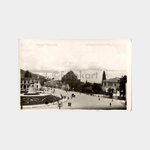 Bursa Hükümet Meydanı Nadir Fotokart