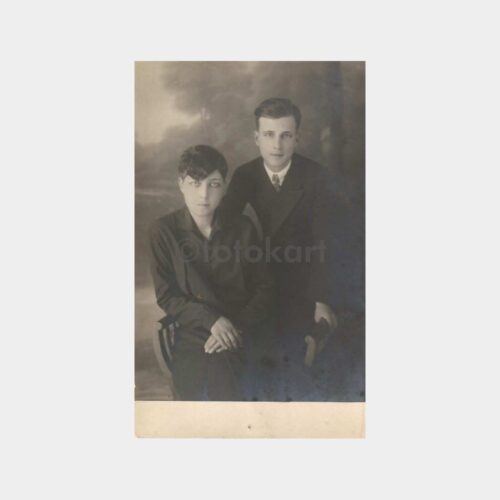 1929 Çift Stüdyo Fotoğrafı