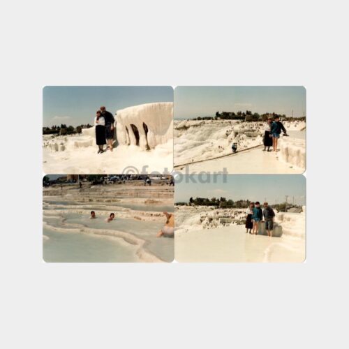 Denizli Pamukkale 7 Adet Fotoğraf