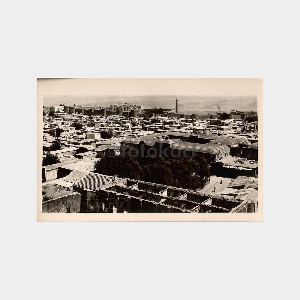Diyarbakır Kaleden Görünüş Nadir Kartpostal