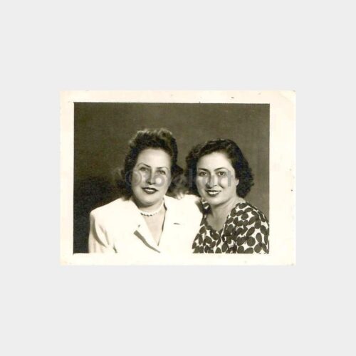 1948 Foto Fuat Erzurum - İki Kadın Fotoğraf