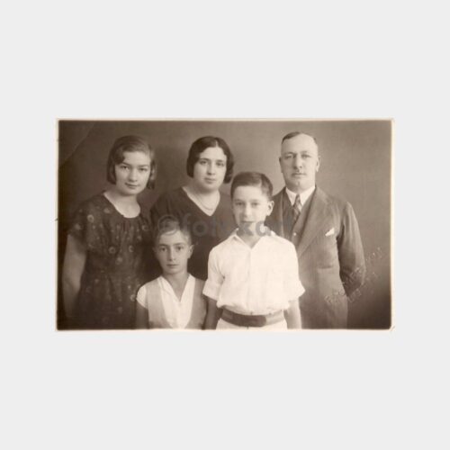 1932 Foto Meraklı Lütfü Aile Fotoğrafı