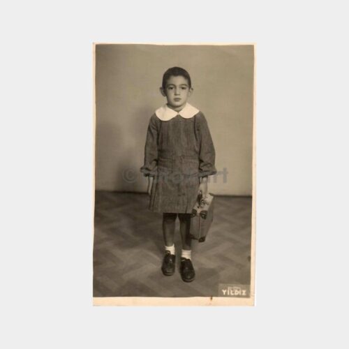 Foto Yıldız Çantalı Okul Çocuğu-Öğrenci Fotoğraf
