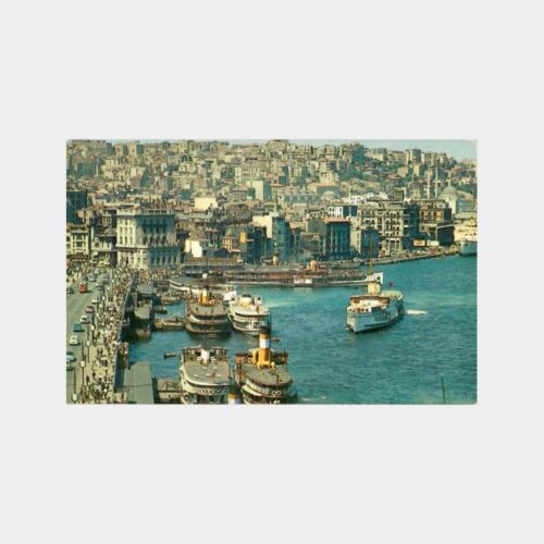 Galata Köprüsü Kartpostal