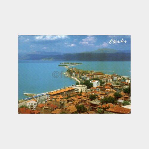 Isparta Eğirdir Panorama Kartpostal