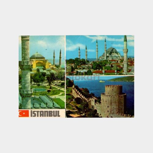 İstanbul 3 Görünüş Kartpostal