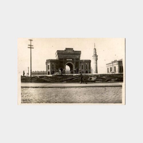 1928 İstanbul Beyazıt Nadir Fotokart