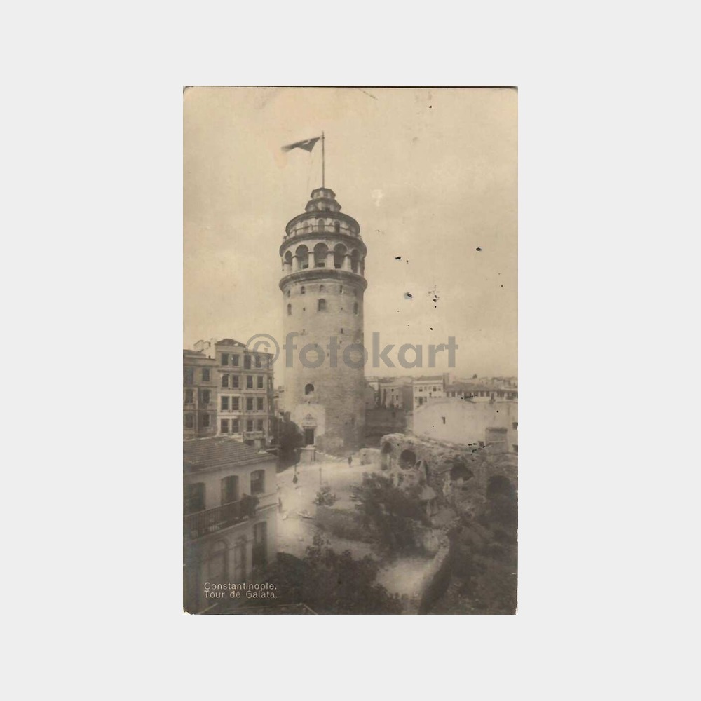 İstanbul Galata Kulesi Nadir Fotokart