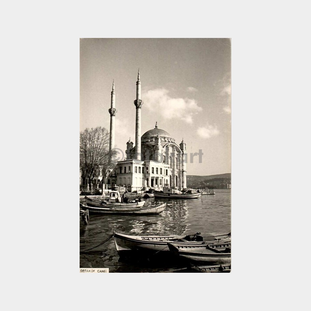 İstanbul Ortaköy Camii Nadir Fotokart