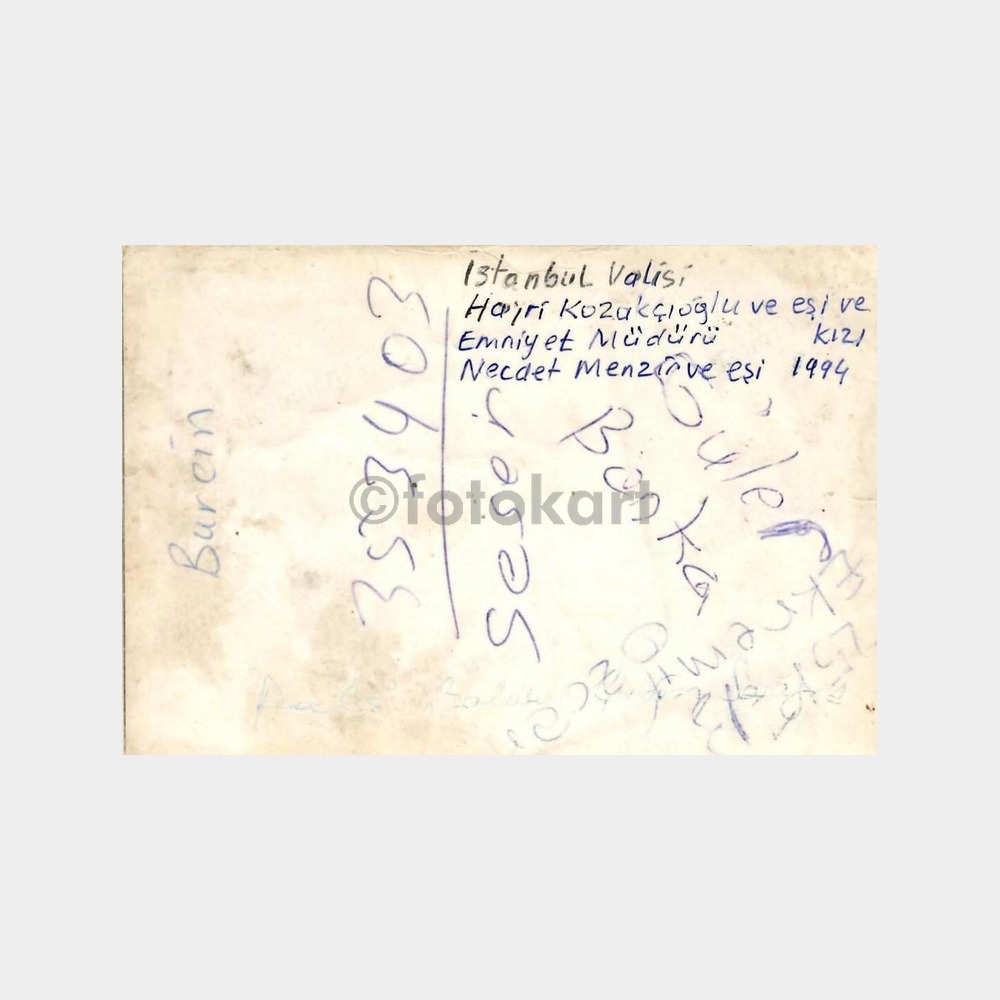 İstanbul Valisi Hayri Kozakçıoğlu - Emniyet Müdürü Necdet Menzir Fotoğraf - Görsel 2