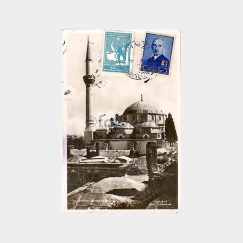 1945 İzmir Hisar Camii Fotokart