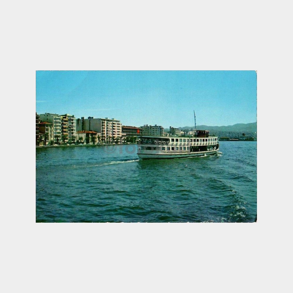 İzmir Kordonboyu Kartpostal
