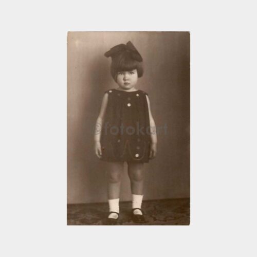 Küçük Kız Çocuk Stüdyo Fotoğraf