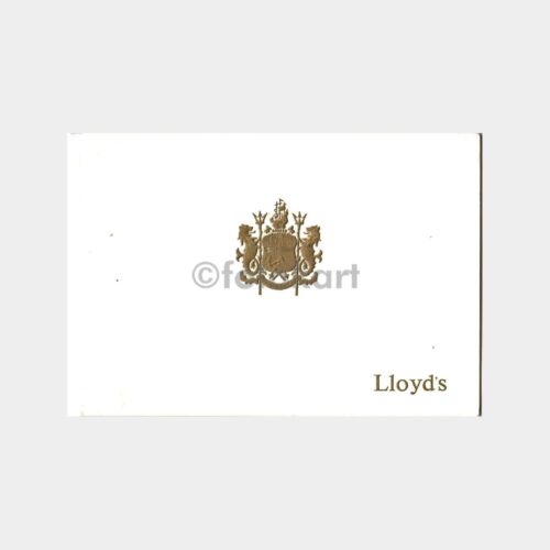 Lloyds Tebrik Kartı
