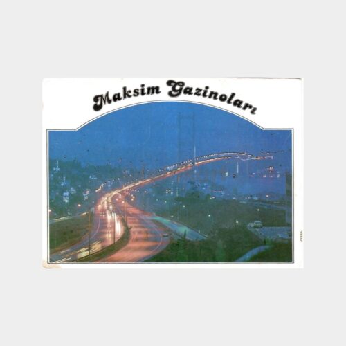 1986 Maksim Gazinoları Fotoğraf Kabı