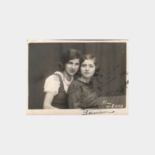 1931 Samsun - İki Genç Kız Fotoğraf