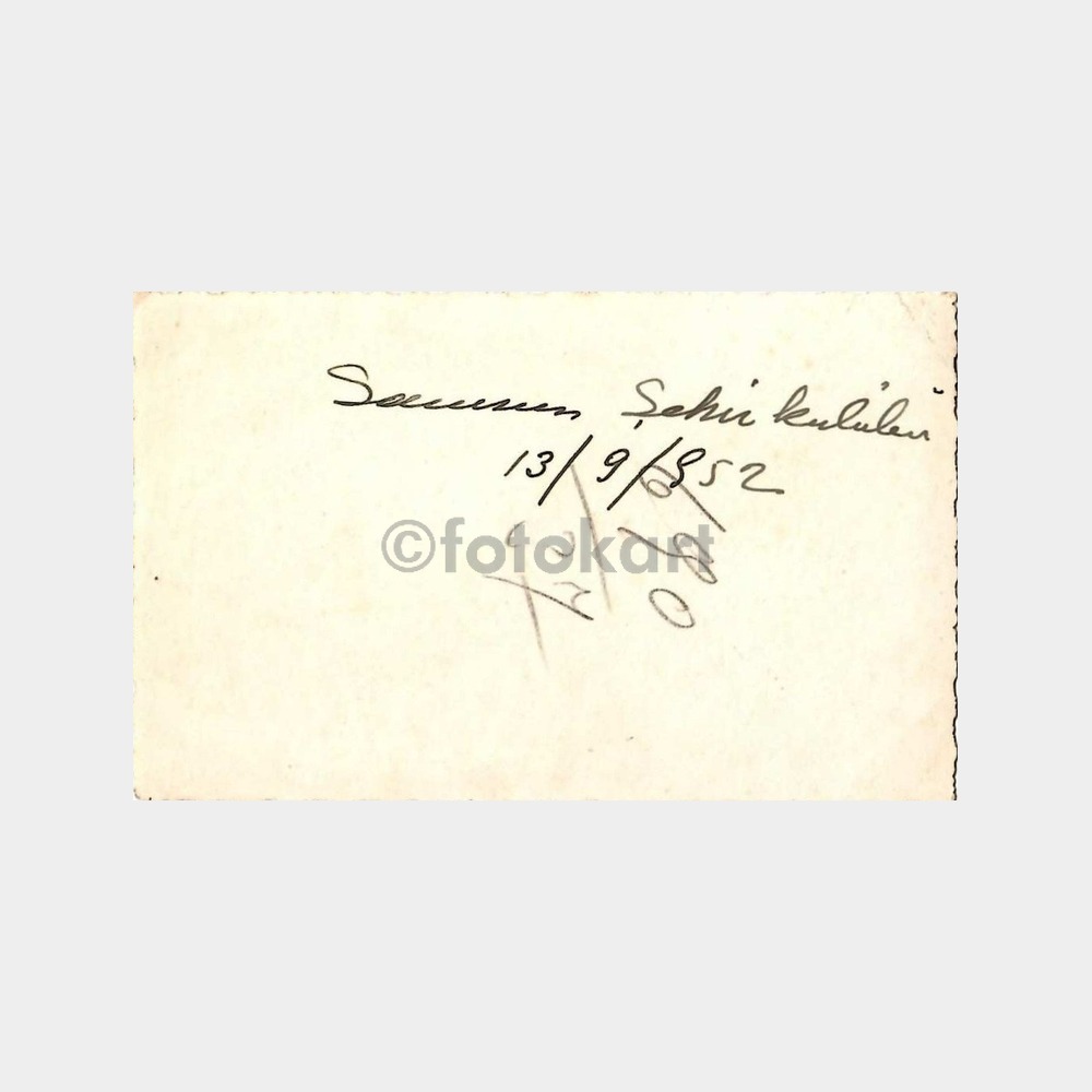 1952 Samsun Şehir Kulübü Fotoğraf - Görsel 2