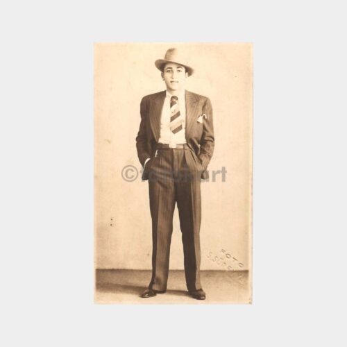 Şapkalı Adam Stüdyo Fotoğraf
