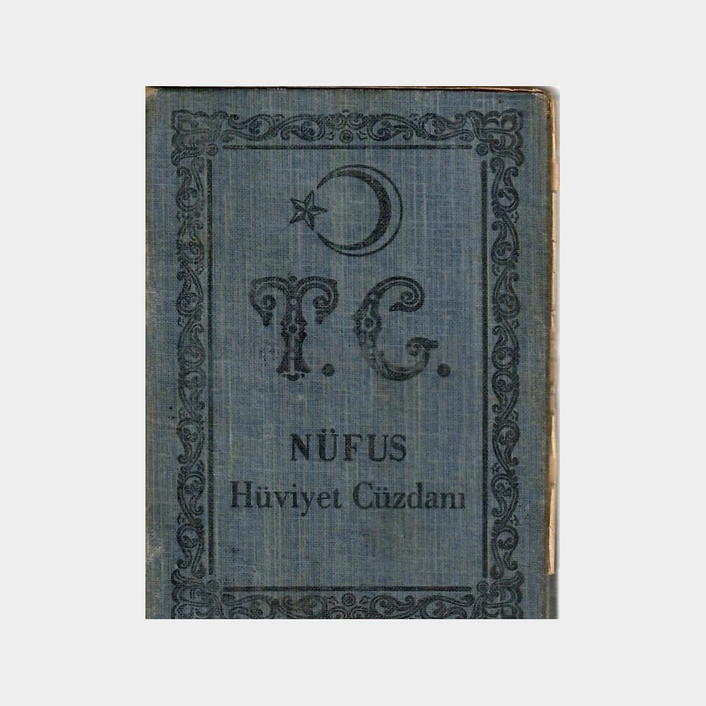 1944 T.C. Nüfus Hüviyet Cüzdanı