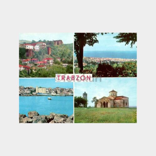 Trabzon 4 Görünüş Kartpostal