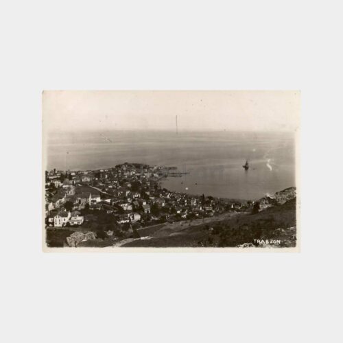 Trabzon'dan Bir Görünüm Eski Fotokart