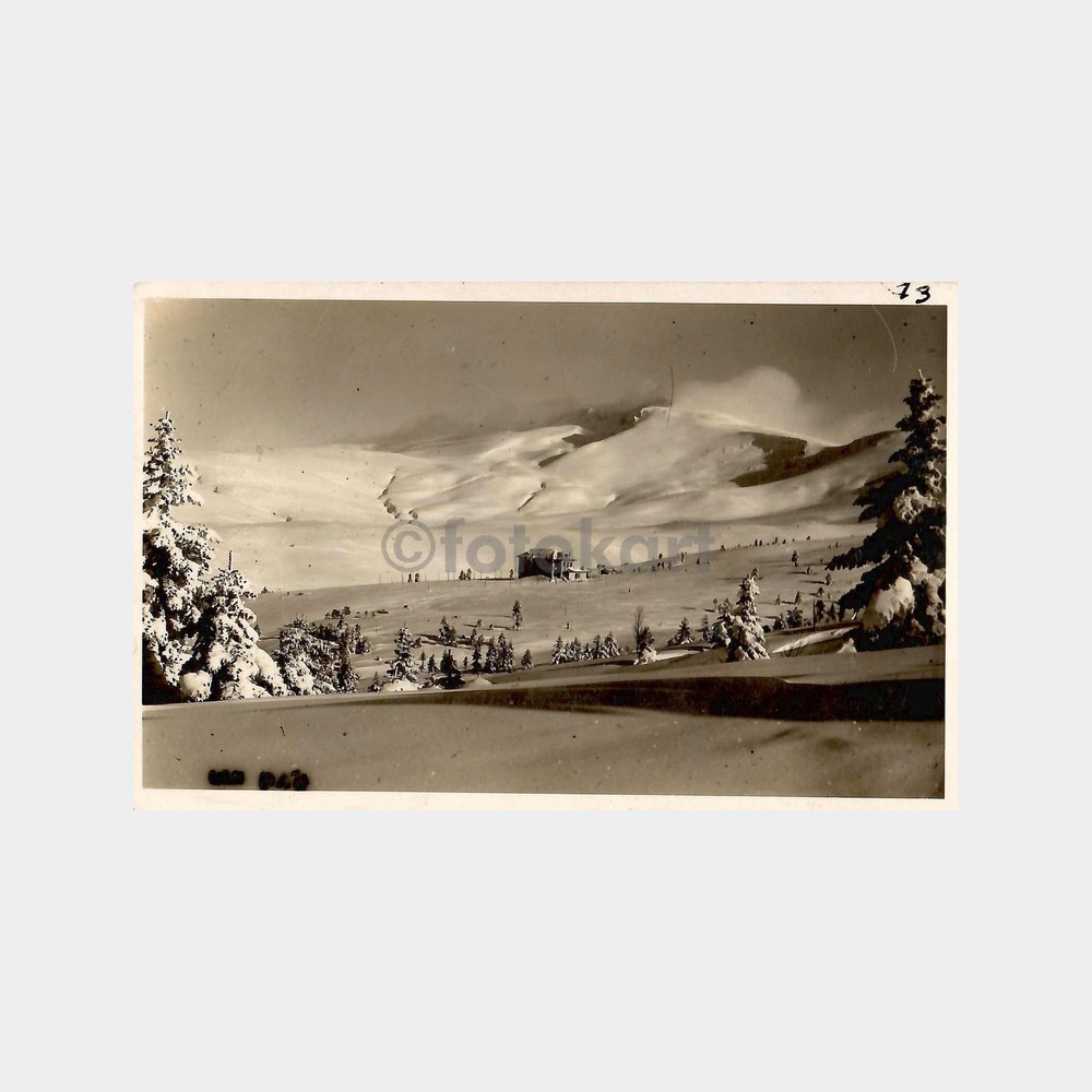 1938-39 Bursa Uludağ 2 Adet Fotokart