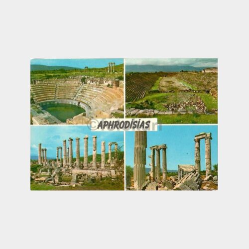 Afrodisias Harabeleri Pullu Damgalı Kartpostal