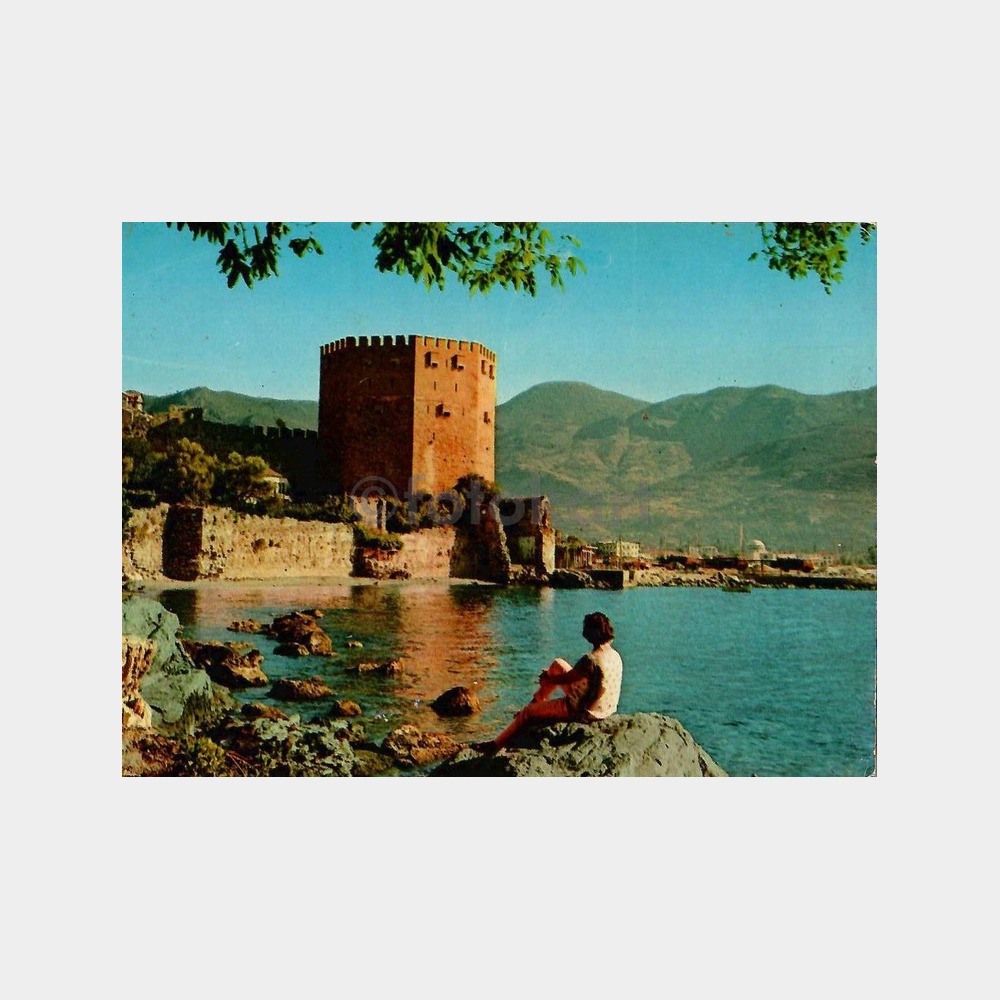 Alanya Kalesi Kartpostal