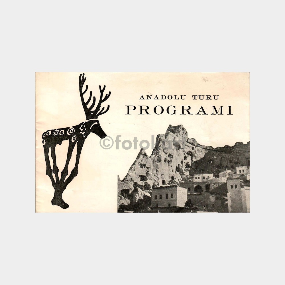 Anadolu Turu Programı Eski Broşür