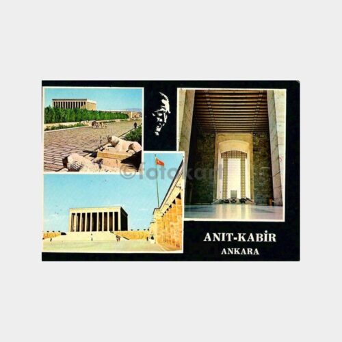 Anıtkabir Pullu Damgalı Kartpostal