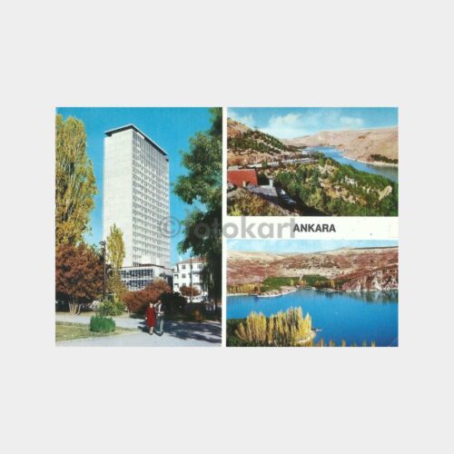 Ankara 3 Görünüş Kartpostal