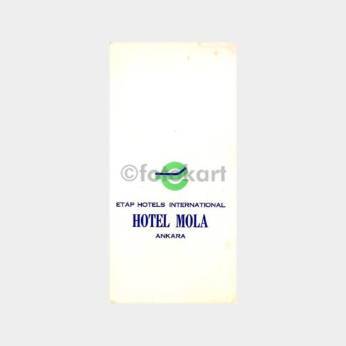 Ankara Etap Hotel Mola Tebrik Kartı