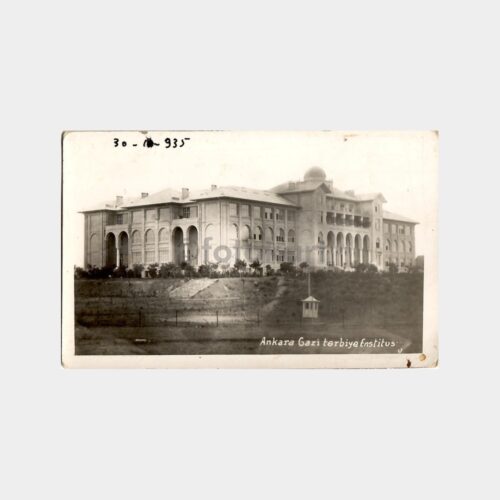 1935 Ankara Gazi Terbiye Enstitüsü Fotokart