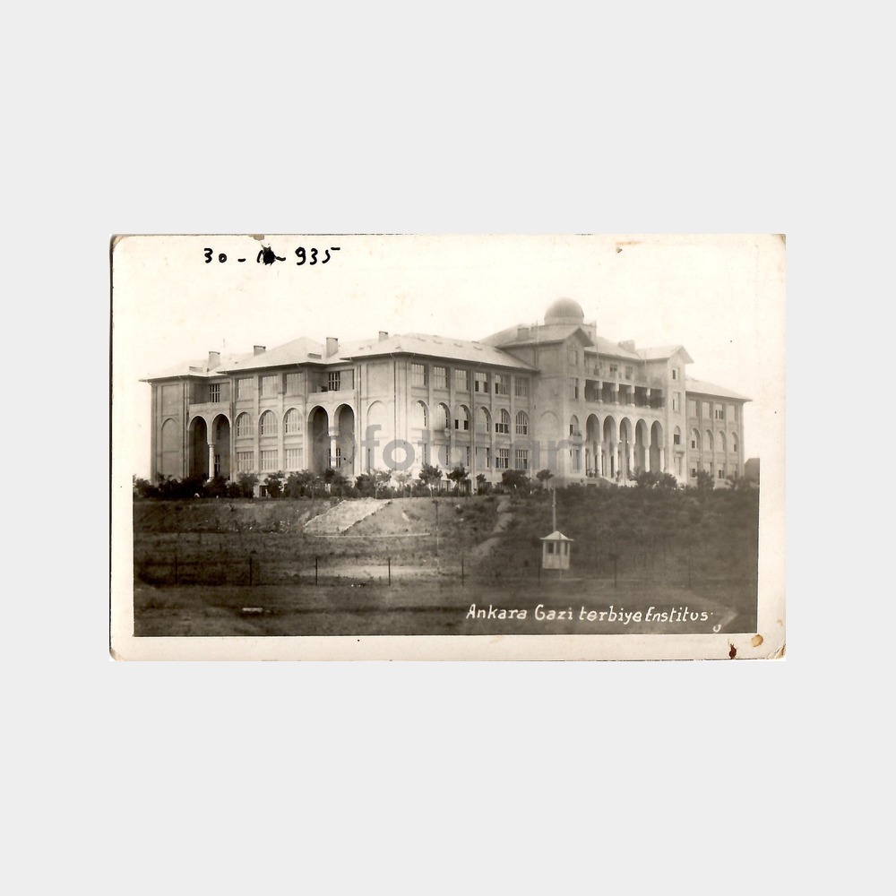 1935 Ankara Gazi Terbiye Enstitüsü Fotokart