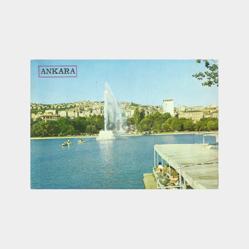 Ankara Gençlik Parkı Kartpostal