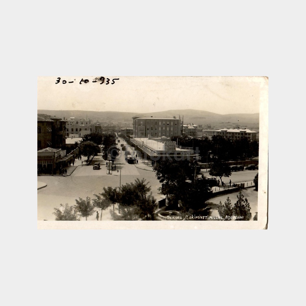 1935 Ankara Hakimiyeti Milliye Meydanı Fotokart