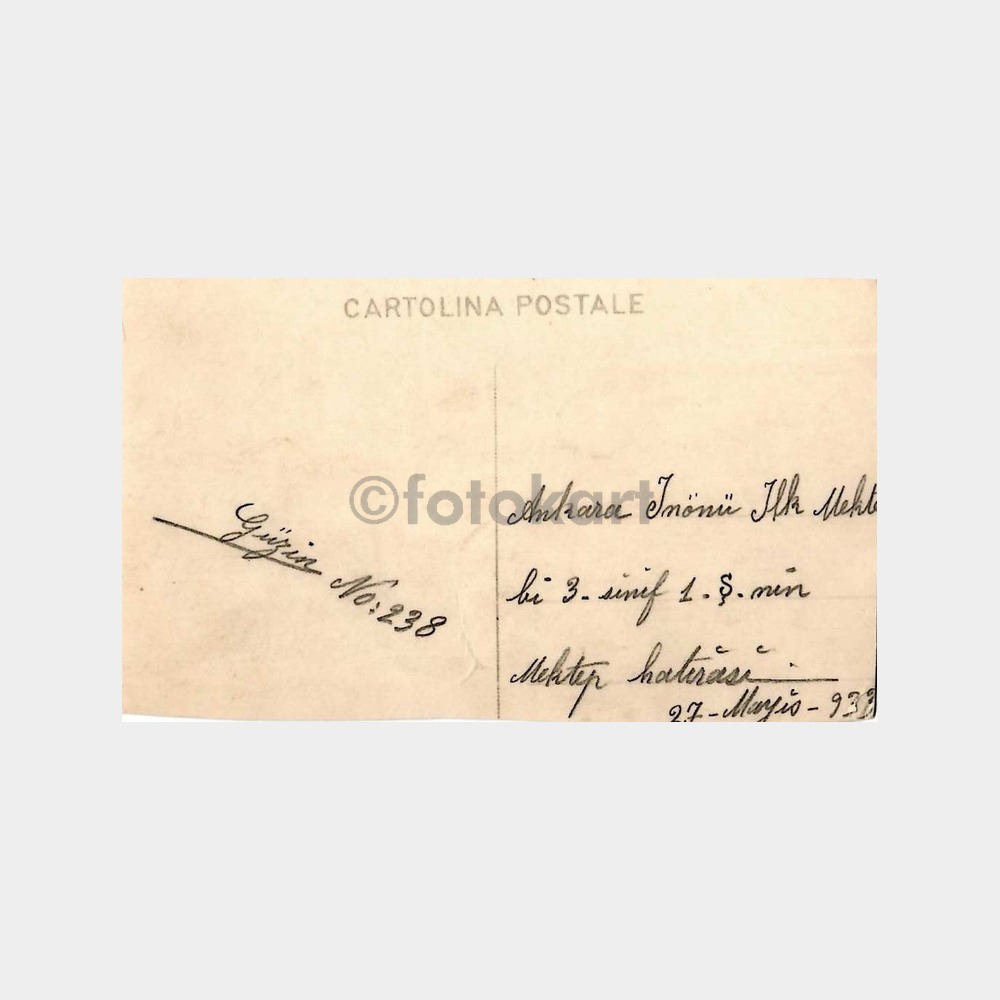 1933 Ankara İnönü İlkokulu Öğrencileri Fotoğraf - Görsel 2
