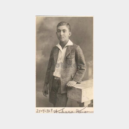 1929 Ankara Öğrenci Çocuk Fotoğraf