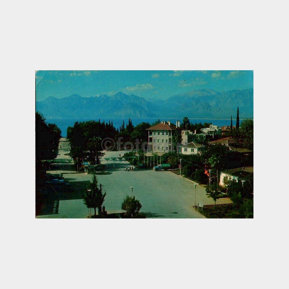 Antalya Belediye Bulvarı Kartpostal