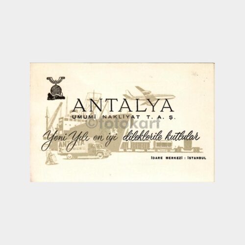 Antalya Nakliyat Tebrik Kartı