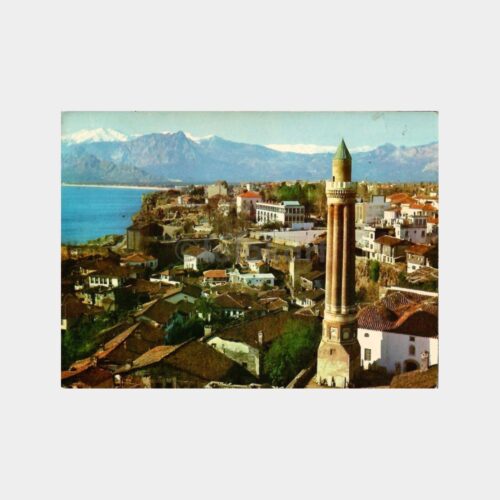 Antalya Şehirden Bir Görünüş Kartpostal