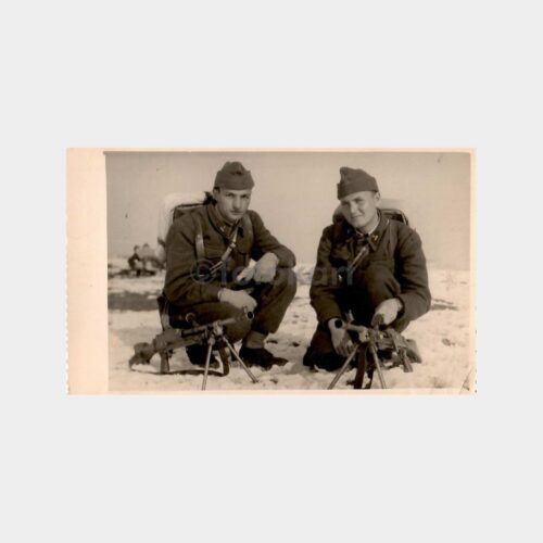 1951 Askeri Silahlı Belgesel Fotoğraf