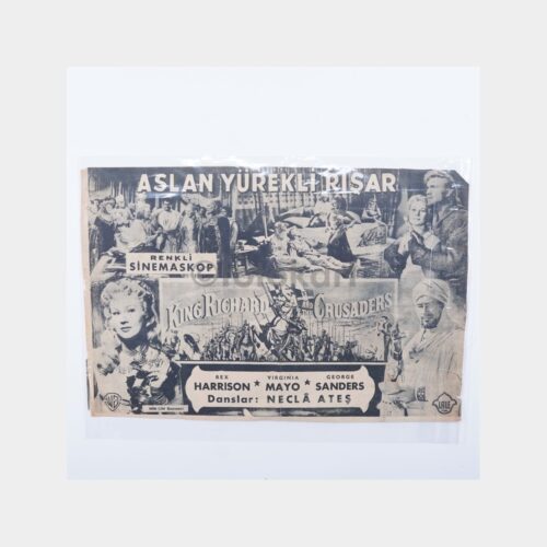 Aslan Yürekli Rişar Yabancı Film Türkçe Mini Poster