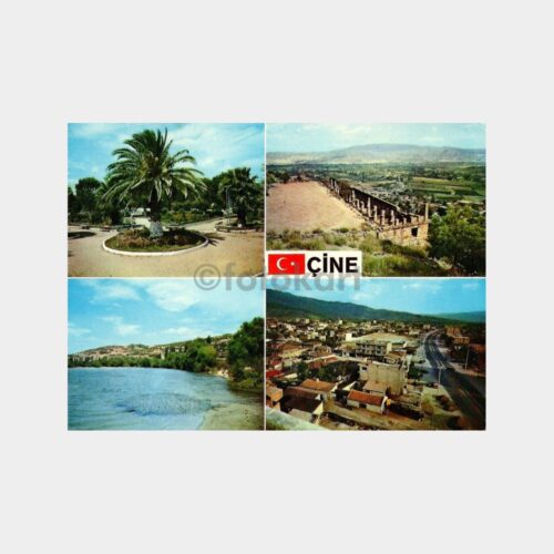 Aydın Çine 4 Görünüş Kartpostal