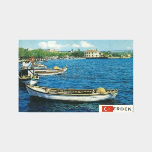 Balıkesir Erdek Limanı Kartpostal