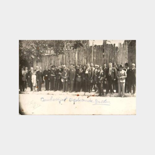 1935 Bartınlılar Cumhuriyet Meydanı'nda - Foto Nuri Fotoğraf