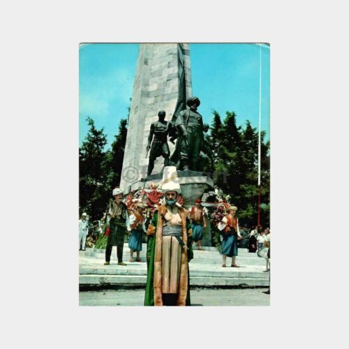 Beşiktaş Barbaros Anıtı Kartpostal