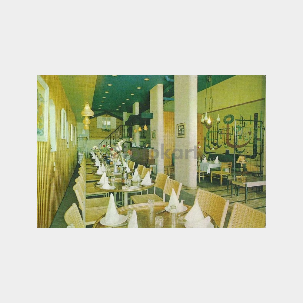 Beyoğlu Abdullah Restaurant Kartpostal